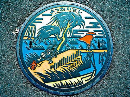 艺术井盖让我们的生活更加多彩
